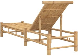 Leżak, 55x199x30 cm, bambus 6