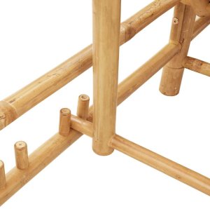 Leżak, 55x199x30 cm, bambus 9