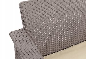 Keter Corfu Love Seat Sofa 2