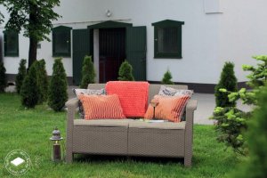 Keter Corfu Love Seat Sofa 9