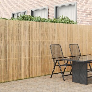 Ogrodzenie vidaXL Naturalne Bambus 600 x 180 cm Wytrzymałe 1