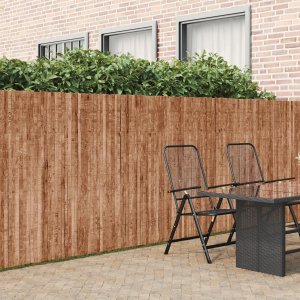 vidaXL Panele ogrodowe Brązowy Bambus 600 x 150 cm Trwały 1