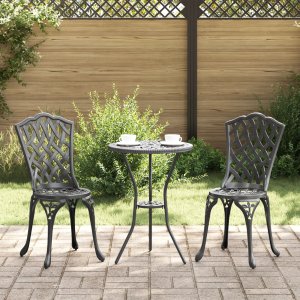 vidaXL Czarny Aluminium Standard Oddychająca konstrukcja 1