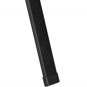 Meble ogrodowe zestaw sofa, 2 krzesła i stolik ze szklanym blatem czarne UNIWERSALNY 15