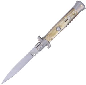 Nóż sprężynowy Frank Beltrame Stiletto Honey Horn 1