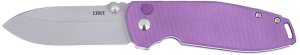 Crkt SQUID XM BUTTON LOCK VIOLET 2495P 1