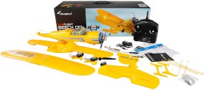 Samolot zdalnie sterowany Amewi Amewi AMXFlight Beech D17s Doppeldecker 3D/6G RTF gelb / Gyr 2