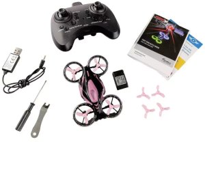 Dron Amewi FightStar Battle Drone Quadcopter RtF różowy (25347) 4