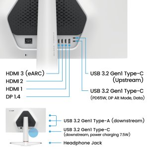 Monitor BenQ Mobiuz EX271U (9H.LN2LB.QBE) 5