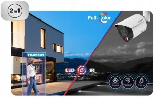 Zestaw Monitoringu DAHUA 12 Kamer 6MPx 3K+ Dzień/Noc Full Kolor Detekcja 3