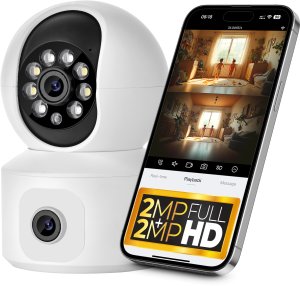 Kamera WIFI obrotowa SMART WIFI 2w1 4MPx  Zintronic  NIANIA ICS22DL-10V1 1