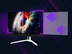 LORGAR 27MP1, UHD MiniLED Gaming Monitor Pro, 27'' (3840*2160) fast IPS flat monitor, black/milky grey 1
