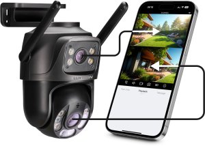 Kamera Obrotowa 2 Obiektywy IP WIFI 2x3MPx SMART ICS33DL-30V1 LUXTORN 2