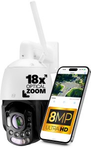 Profesjonalna Kamera IP P8 Ultimate 8MPx  18xZOOM Zintronic IKPWP8150MZV1 1