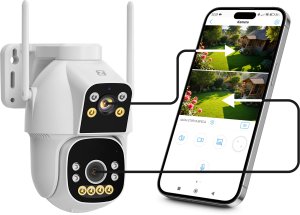 Kamera IP P2 DL Dwa obiektywy GSM 2x2MPx Zintronic IKPGSM230DLV1 5