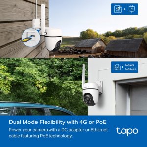 TP-Link Tapo C501GW 4G LTE venkovní-outdoor kamera (2MP, PTZ,Full HD 1080p,WiFi, 4GLTE,1xGbE,PoE,IR 30m,microSD) 13