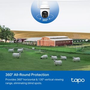 TP-Link Tapo C501GW 4G LTE venkovní-outdoor kamera (2MP, PTZ,Full HD 1080p,WiFi, 4GLTE,1xGbE,PoE,IR 30m,microSD) 6