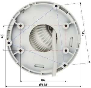 HYBRYDOWA KAMERA TERMOWIZYJNA IP DS-2TD1228T-2/QA(B) HeatPro 2.1mm - 720p, 2.2mm - 4Mpx Hikvision 4