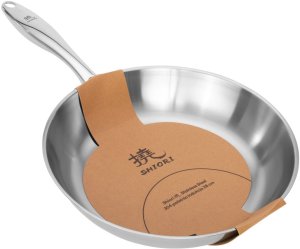 Shiori  Stainless Steel 304 patelnia bez powłoki indukcja 28cm 2