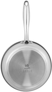 Shiori  Stainless Steel 304 patelnia bez powłoki indukcja 24 cm 3