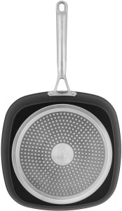 Shiori  Aluguss Pro patelnia do steków z powłoką ceramiczną indukcja 28x28 cm 3
