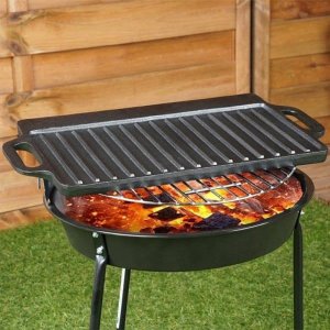 PŁYTA ŻELIWNA GRILLOWA DWUSTRONNA 40x21cm CAST LINE 199046 29