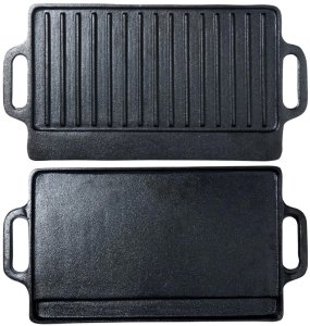PŁYTA ŻELIWNA GRILLOWA DWUSTRONNA 40x21cm CAST LINE 199046 3
