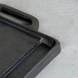 PŁYTA ŻELIWNA GRILLOWA DWUSTRONNA 40x21cm CAST LINE 199046 33