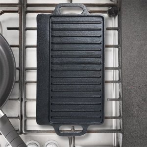 PŁYTA ŻELIWNA GRILLOWA DWUSTRONNA 40x21cm CAST LINE 199046 4