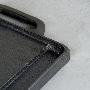 PŁYTA ŻELIWNA GRILLOWA DWUSTRONNA 40x21cm CAST LINE 199046 6