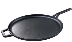 PATELNIA ŻELIWNA 29cm DO NALEŚNIKÓW PIZZY KINGHOFF KH-1895 1