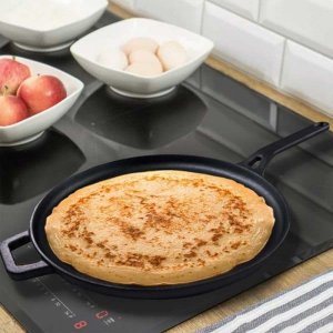 PATELNIA ŻELIWNA 29cm DO NALEŚNIKÓW PIZZY KINGHOFF KH-1895 8