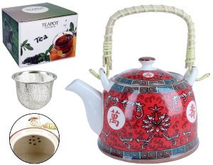 Czajnik ceramiczny z zaparzaczem 1