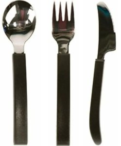 Nóż z uchwytem ergonomicznym prosty 4