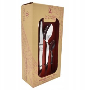 Laguiole 16-tlg. Besteck-Set aus Edelstahl 3