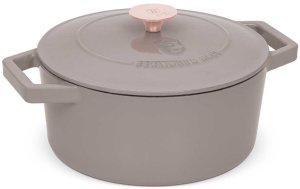 Garnek Żeliwny 24cm 4,35l Berlinger Haus Bh-6525 Taupe Lumarko! 1