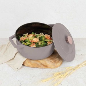 Berlinger Haus Garnek Żeliwny 24cm 4,35l Bh-6525 Taupe 2