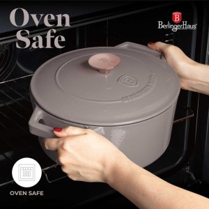 Berlinger Haus Garnek Żeliwny 24cm 4,35l Bh-6525 Taupe 4