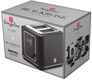 CYFROWY TOSTER DO GRZANEK BERLINGER HAUS BH-9661 BLACK ROSE 6