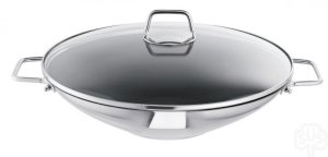 Schulte-Ufer Wega Wok 34cm z rusztem i pokrywą 4,5l 66520-34 1
