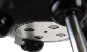 Grill ogrodowy węglowy Comfort przenośny z pokrywą i kółkami 7