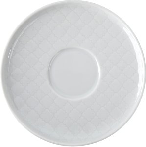 Filiżanka porcelanowa 250 ml + spodek Marrakesz Biały 4