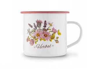 Kubek emaliowany 500 ml Herbal 2