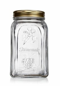 Słoik 1 L Homemade z zakrętką 1