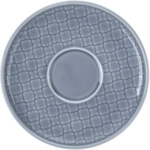 Filiżanka porcelanowa 250 ml + spodek Marrakesz K9 szaro-nieb. 4