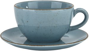 Filiżanka porcelanowa 280 ml + spodek Aida Art LU20 (K630) 1