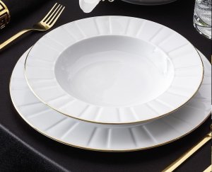 Serwis obiadowy dla 6 osób Oktawa Złota 3610 2
