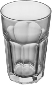 Szklanka 390 ml w prążki 68-0113 2