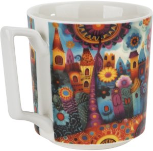 Kubek porcelanowy 450 ml Modern City 3