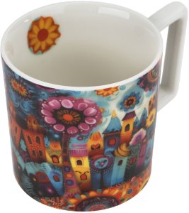 Kubek porcelanowy 450 ml Modern City 4